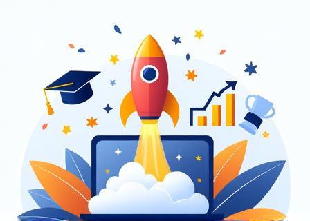 Image representing successful online course launch